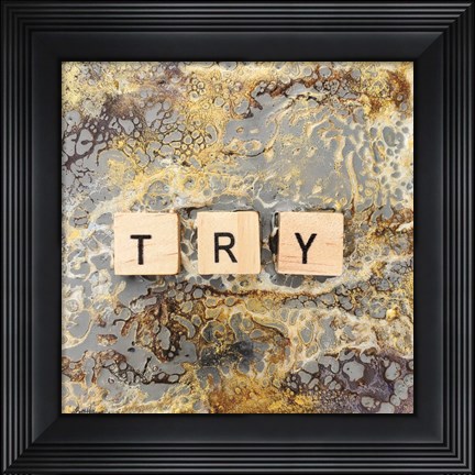 Framed Try Print