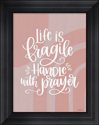 Framed Handle with Prayer Print