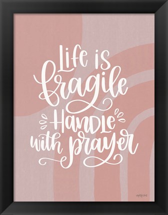 Framed Handle with Prayer Print