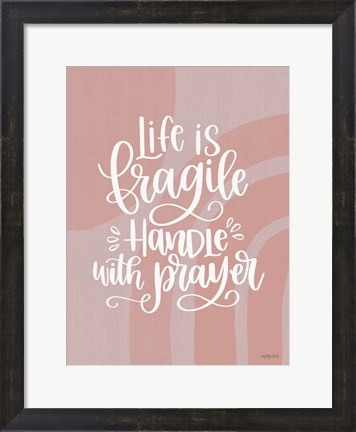 Framed Handle with Prayer Print