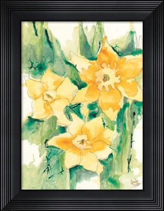 Framed First Blooms Print