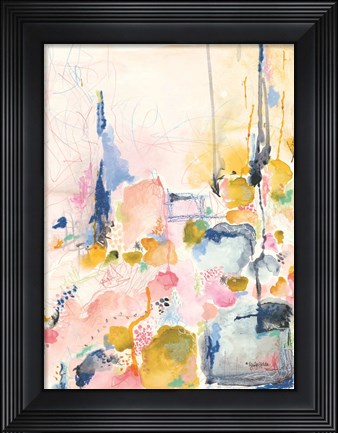Framed Spring Abstract Print