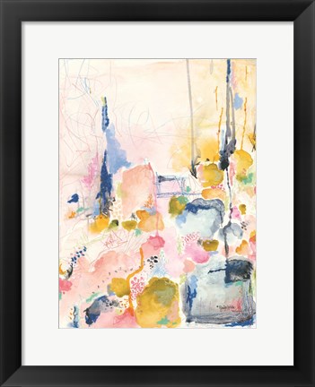 Framed Spring Abstract Print