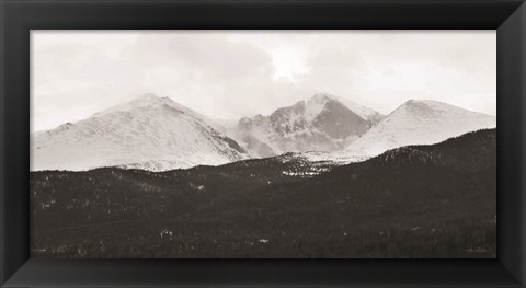 Framed Estes Park Mountains Print