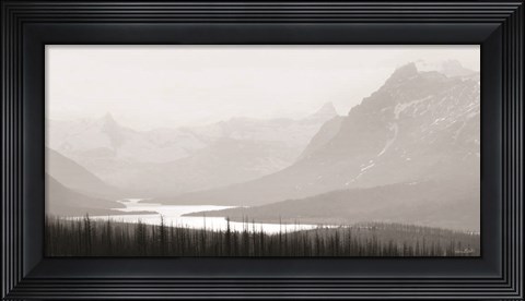 Framed St. Mary&#39;s Lake Print