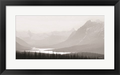 Framed St. Mary&#39;s Lake Print