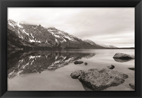 Framed Jenny Lake Print