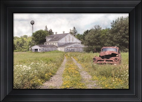 Framed Grand Old Barn Print