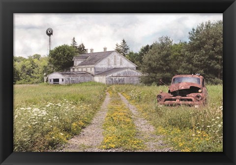 Framed Grand Old Barn Print