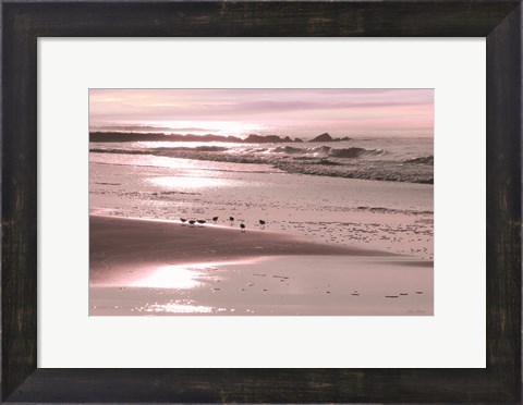 Framed Breakfast on the Beach Print