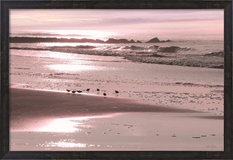 Framed Breakfast on the Beach Print