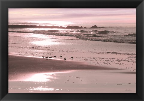 Framed Breakfast on the Beach Print