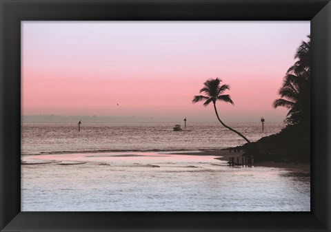 Framed Cotton Candy Sunset Print