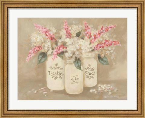 Framed Thankful to be so Blessed Print