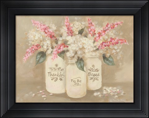 Framed Thankful to be so Blessed Print