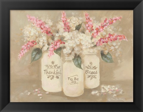 Framed Thankful to be so Blessed Print