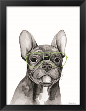 Framed Smart Dog Print