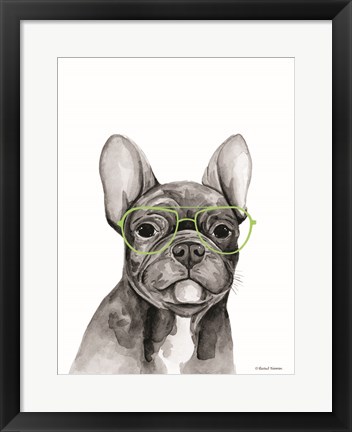 Framed Smart Dog Print