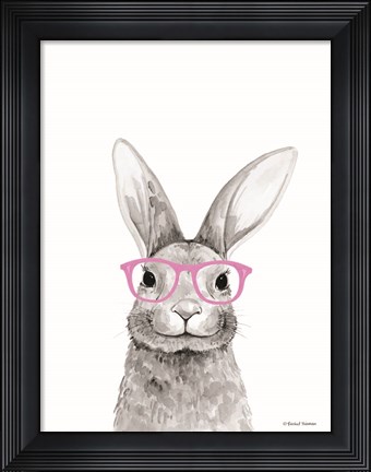 Framed Smart Rabbit Print