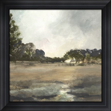 Framed Pastel Countryside II Print
