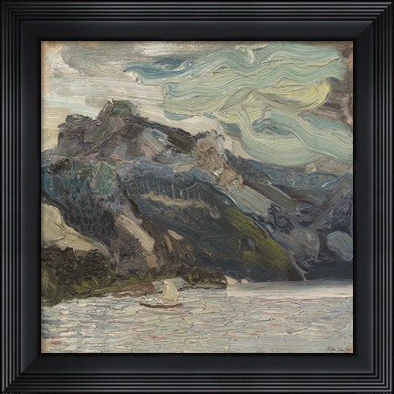 Framed Mountain Blues Print