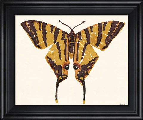Framed Papillon 2 Print