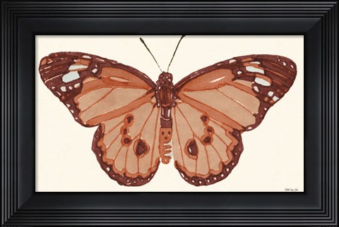 Framed Papillon 3 Print