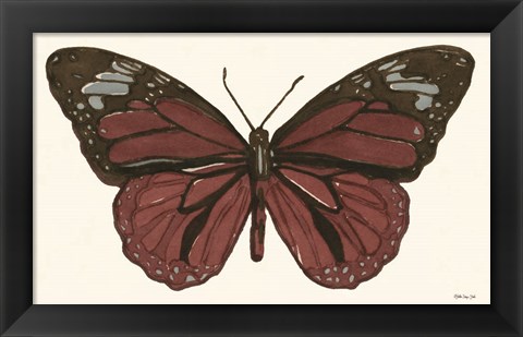 Framed Papillon 4 Print