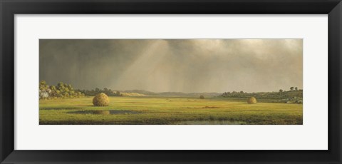 Framed Sun and Rain Print