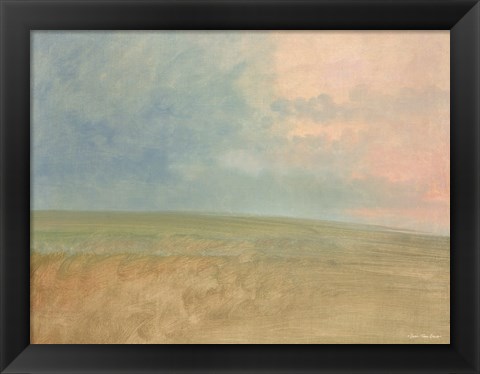 Framed Peaceful Field Print