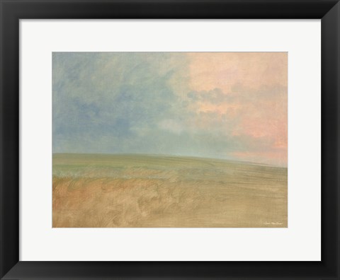 Framed Peaceful Field Print