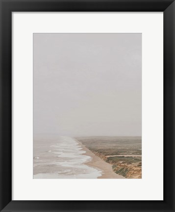 Framed Fog and Waves Print