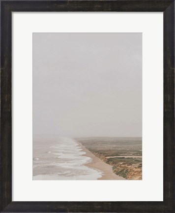 Framed Fog and Waves Print