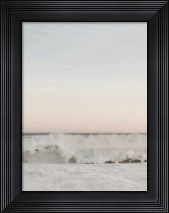Framed Waves II Print