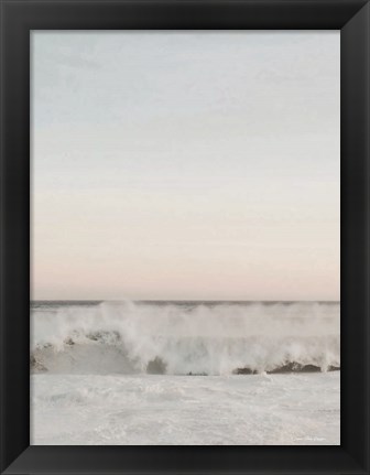 Framed Waves II Print