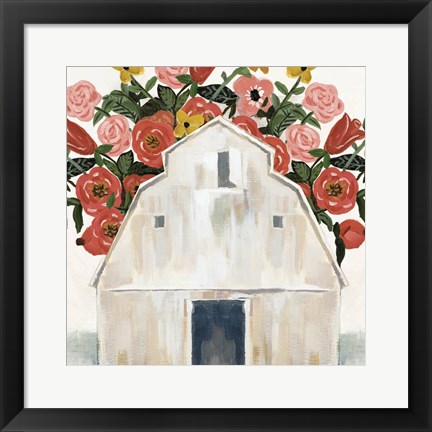 Framed Floral Pop Ups Print