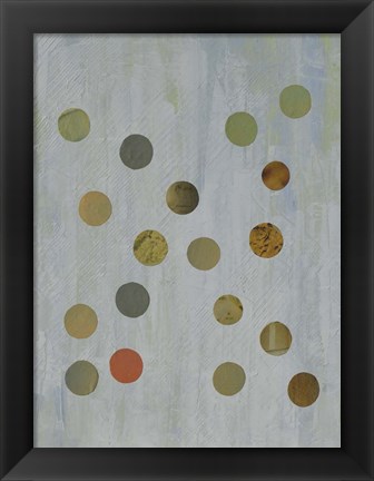 Framed Circles Too II Print