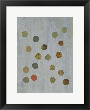 Framed Circles Too II Print