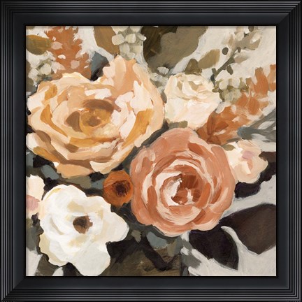 Framed Autumnal Arrangement II Print