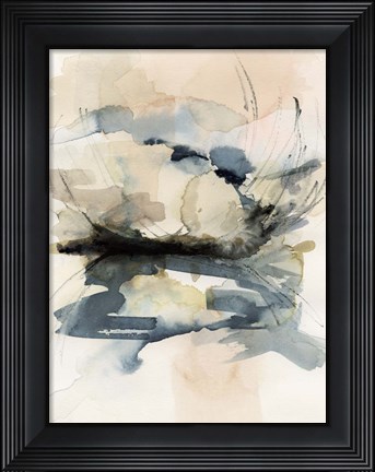 Framed Winter Shoal I Print