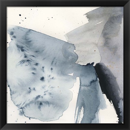 Framed Winter Current I Print