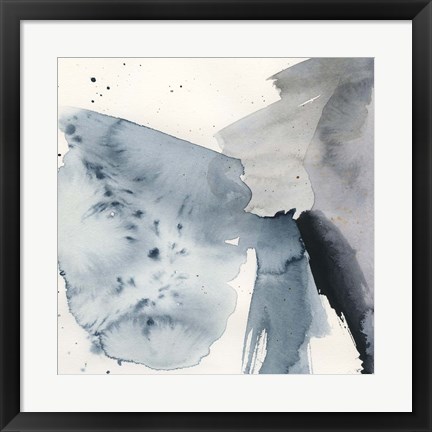 Framed Winter Current I Print