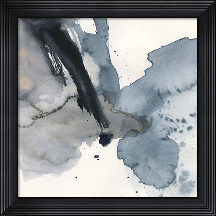 Framed Winter Current II Print
