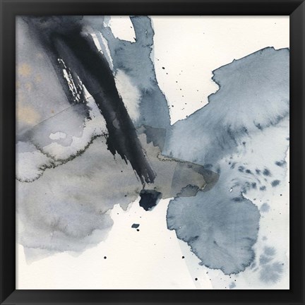 Framed Winter Current II Print
