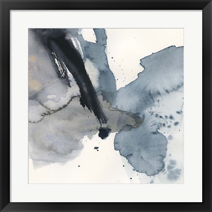 Framed Winter Current II Print