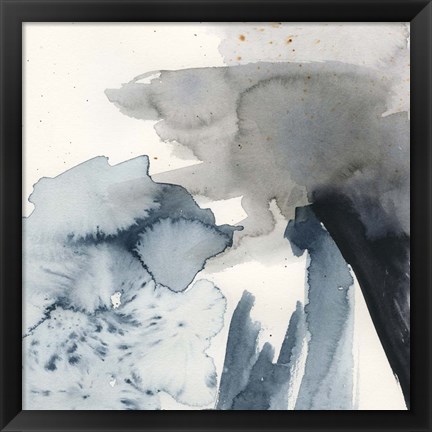 Framed Winter Current III Print