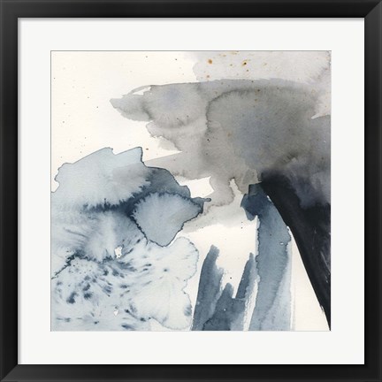Framed Winter Current III Print