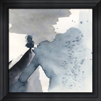 Framed Winter Current IV Print