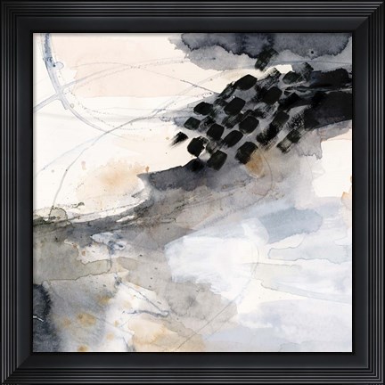 Framed Neutral Flock II Print