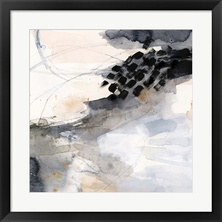 Framed Neutral Flock II Print